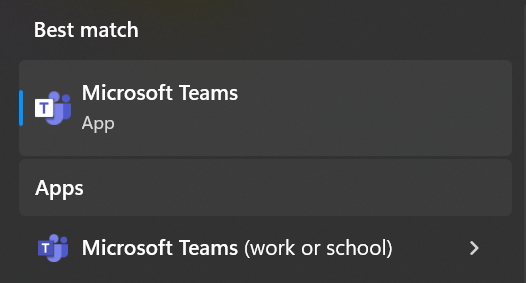 Two MS Teams Apps